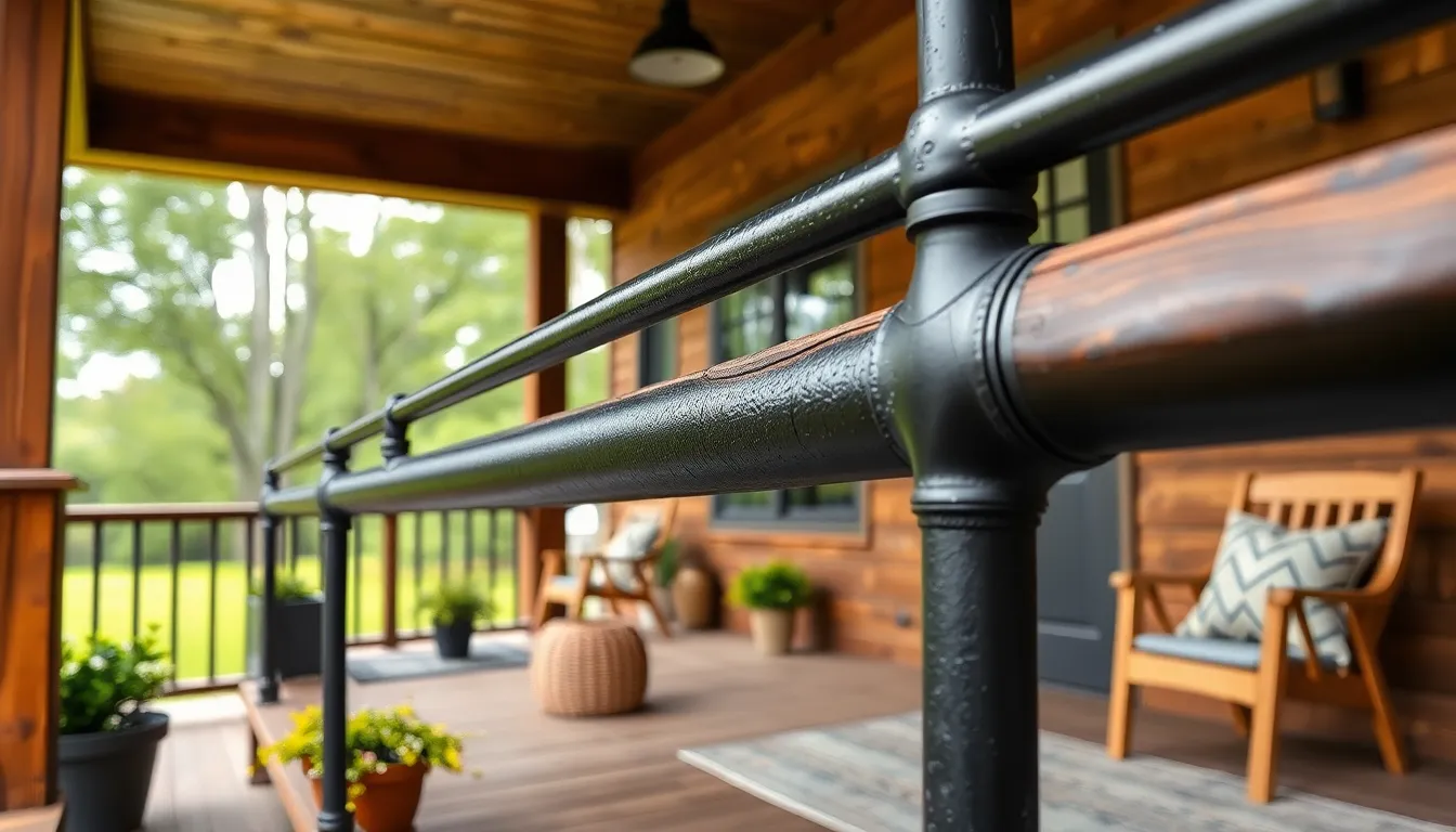 27 Stunning Black Porch Railing Ideas That Will Transform Your Home's Curb Appeal 10 27 Stunning Black Porch Railing Ideas That Will Transform Your Home's Curb Appeal 9