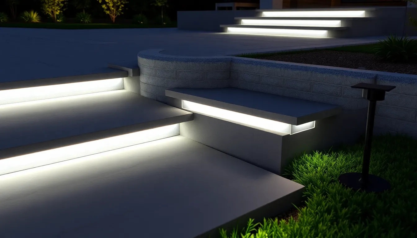 25 Stunning Concrete Patio Ideas with Steps to Transform Your Backyard 10 25 Stunning Concrete Patio Ideas with Steps to Transform Your Backyard 9