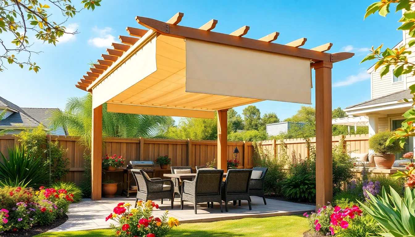 25 Stunning Corner Pergola Patio Ideas to Transform Your Outdoor Space 10 25 Stunning Corner Pergola Patio Ideas to Transform Your Outdoor Space 9