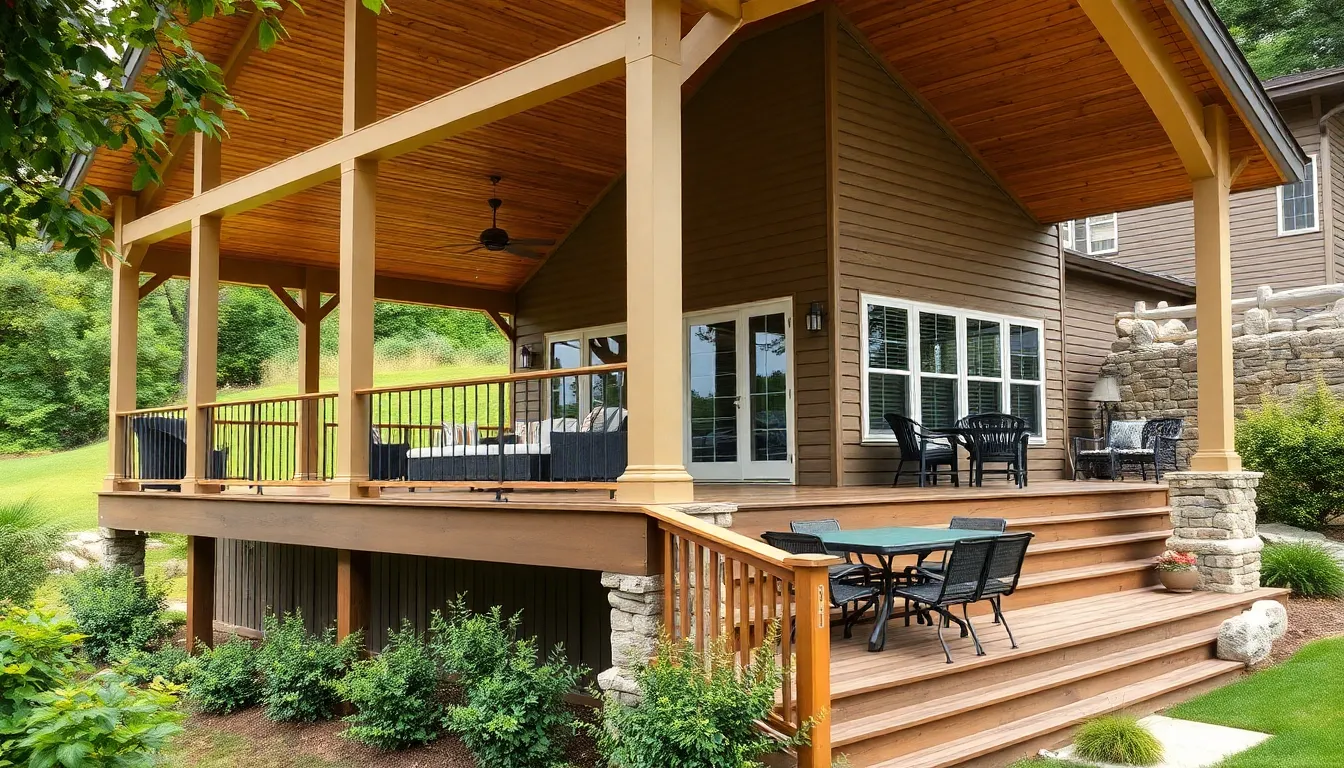 25 Stunning Covered Back Porch Ideas to Transform Your Outdoor Space (2025) 10 25 Stunning Covered Back Porch Ideas to Transform Your Outdoor Space (2025) 9
