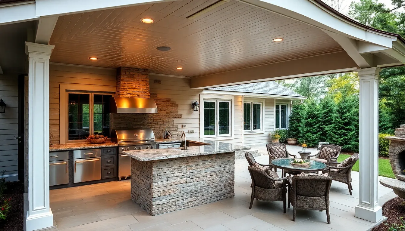 25 Stunning Covered Patio Ideas Attached to House (2025 Guide) 10 25 Stunning Covered Patio Ideas Attached to House (2025 Guide) 9