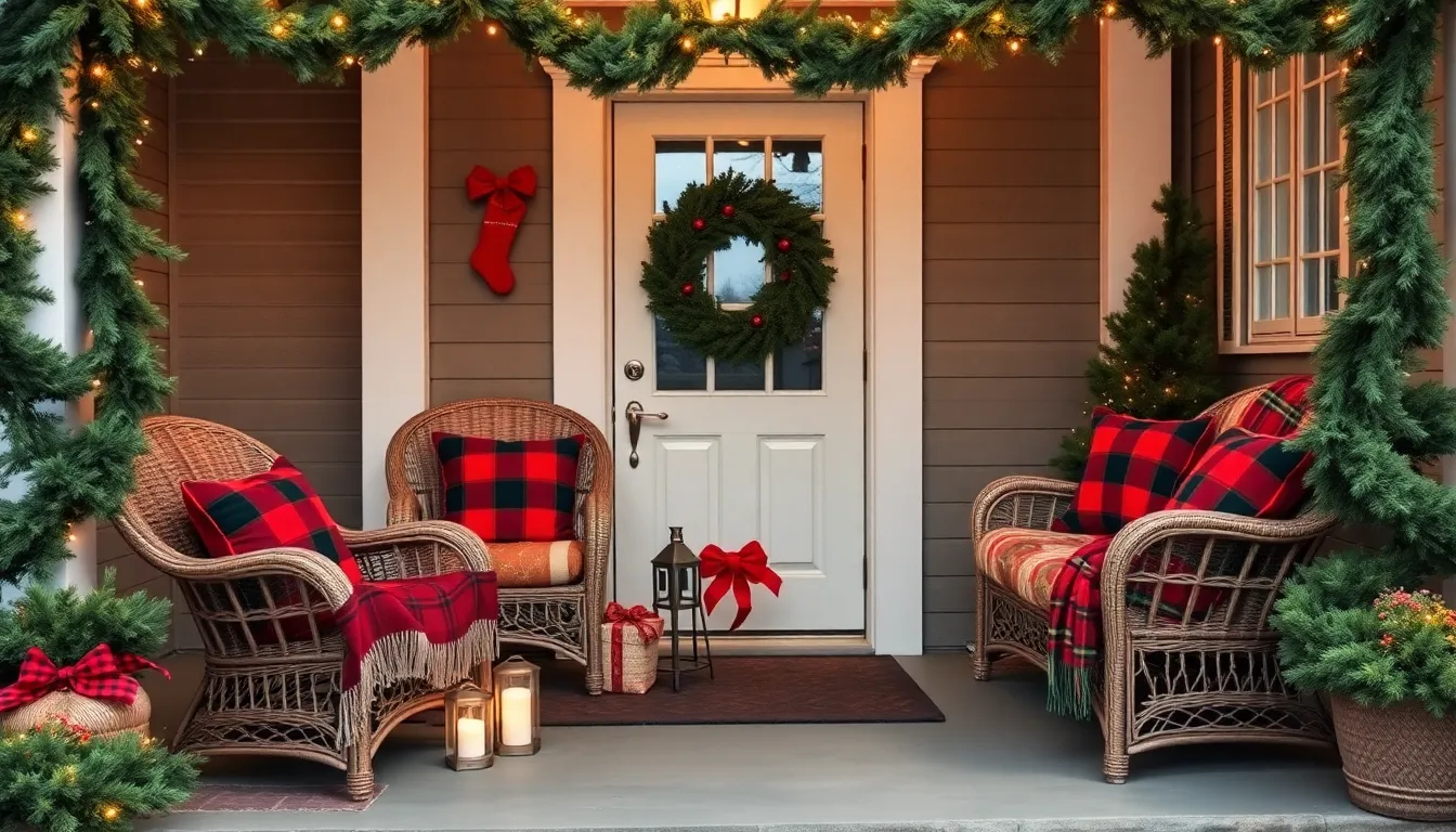 25 Stunning Front Porch Ideas for Christmas That'll Make Neighbors Jealous 10 25 Stunning Front Porch Ideas for Christmas That'll Make Neighbors Jealous 9