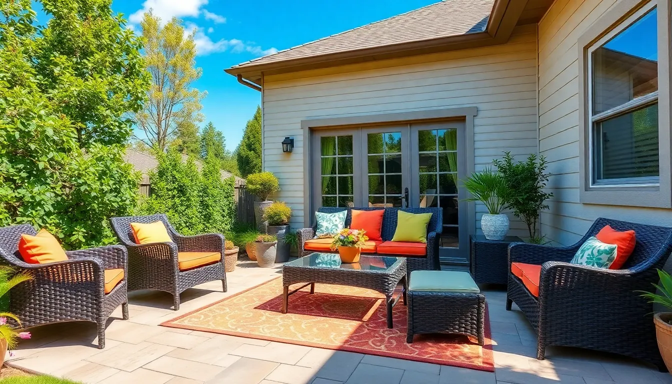 25 Stunning Front Yard Patio Ideas to Transform Your Outdoor Space 10 25 Stunning Front Yard Patio Ideas to Transform Your Outdoor Space 9