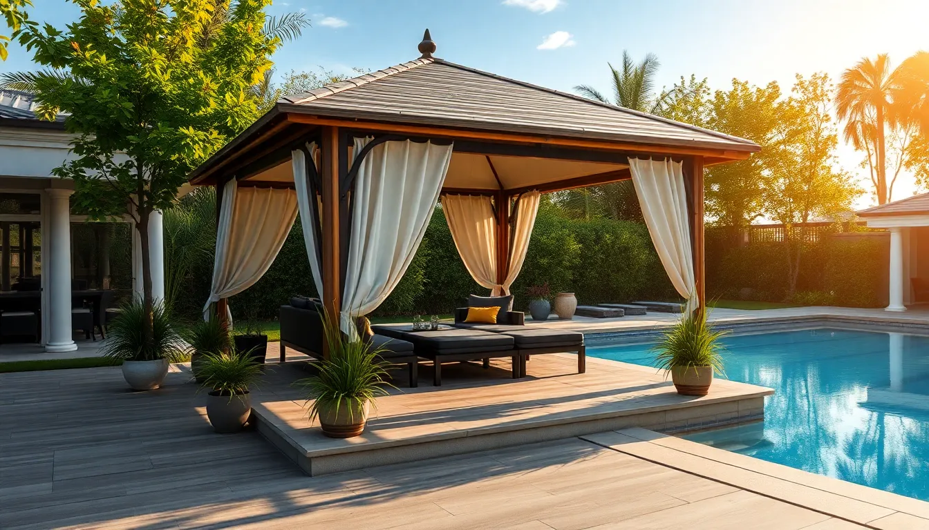 25 Stunning Backyard Gazebo Ideas to Transform Your Outdoor Space in 2025 10 25 Stunning Backyard Gazebo Ideas to Transform Your Outdoor Space in 2025 9