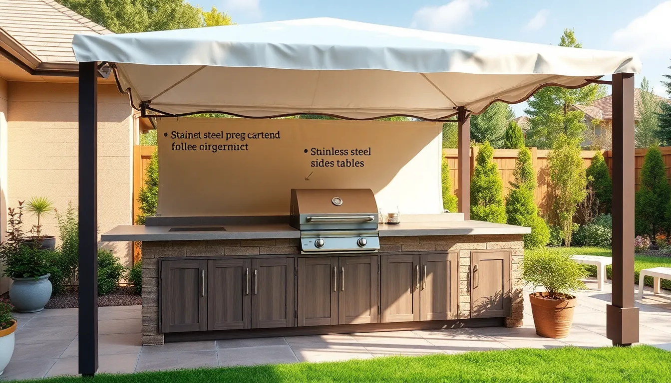15 Brilliant DIY Grill Cover Ideas to Transform Your Patio on a Budget 10 15 Brilliant DIY Grill Cover Ideas to Transform Your Patio on a Budget 9