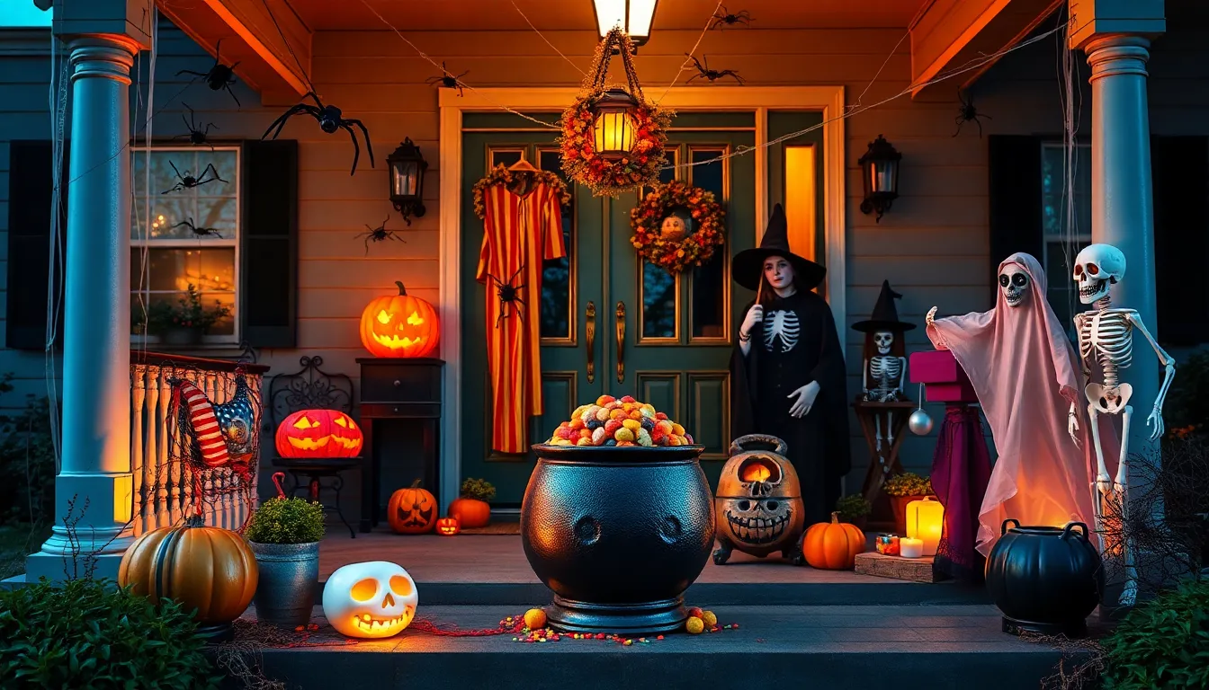 25 Spooky Halloween Front Porch Ideas That'll Make Your Home the Talk of the Block 10 25 Spooky Halloween Front Porch Ideas That'll Make Your Home the Talk of the Block 9