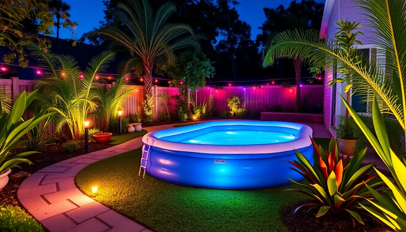 25 Creative Inflatable Pool Ideas to Transform Your Backyard Into a Summer Oasis 10 25 Creative Inflatable Pool Ideas to Transform Your Backyard Into a Summer Oasis 9