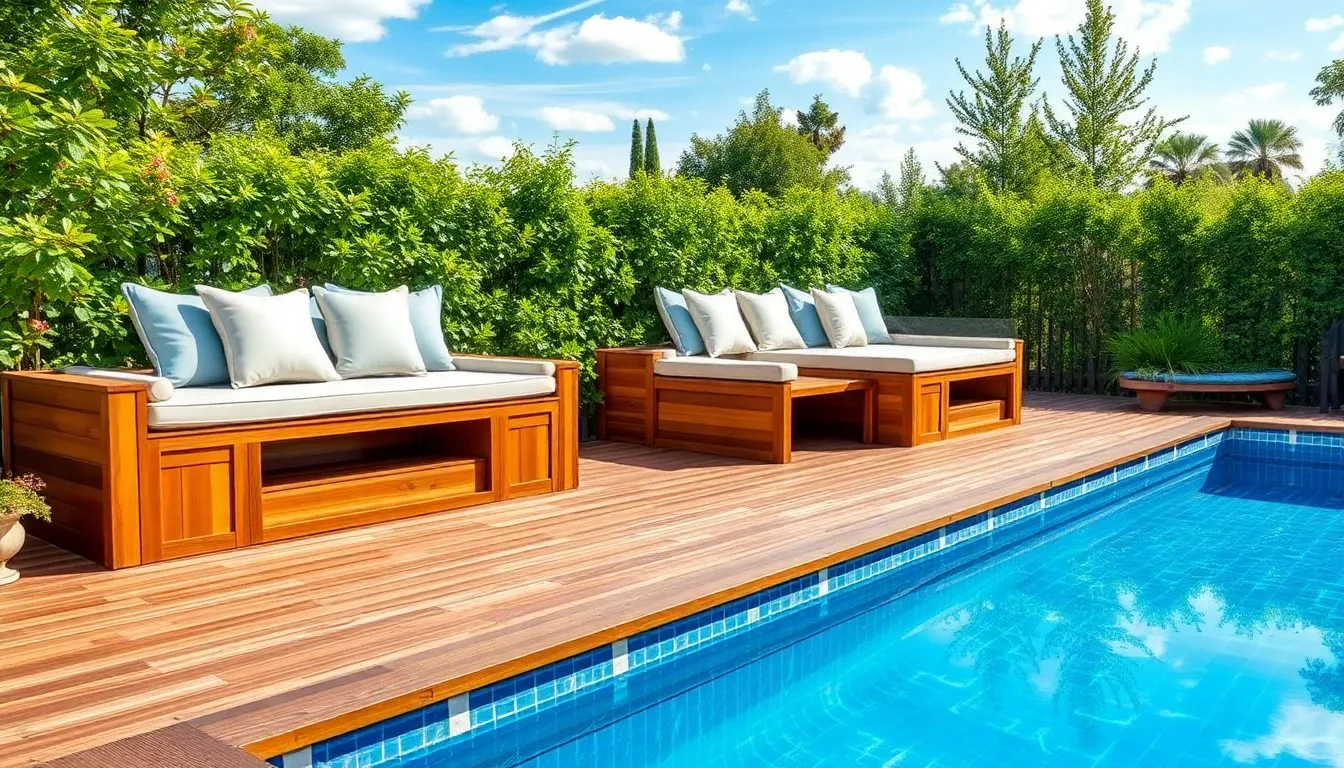 25 Creative Intex Pool Deck Ideas That Transform Your Backyard (DIY & Budget-Friendly) 10 25 Creative Intex Pool Deck Ideas That Transform Your Backyard (DIY & Budget-Friendly) 9