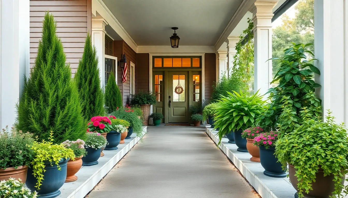 25 Long Front Porch Decorating Ideas That Transform Your Space Into a Stunning Oasis 9