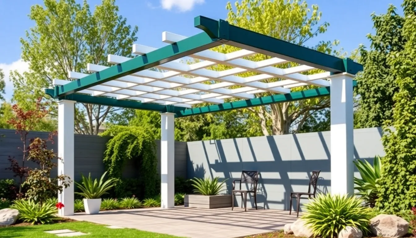 25 Stunning Metal Pergola Patio Ideas That Transform Your Outdoor Space 10 25 Stunning Metal Pergola Patio Ideas That Transform Your Outdoor Space 9