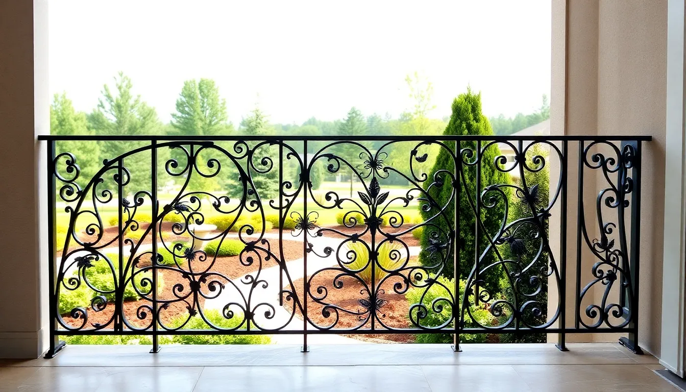 25 Stunning Metal Porch Railing Ideas to Transform Your Home's Curb Appeal 10 25 Stunning Metal Porch Railing Ideas to Transform Your Home's Curb Appeal 9