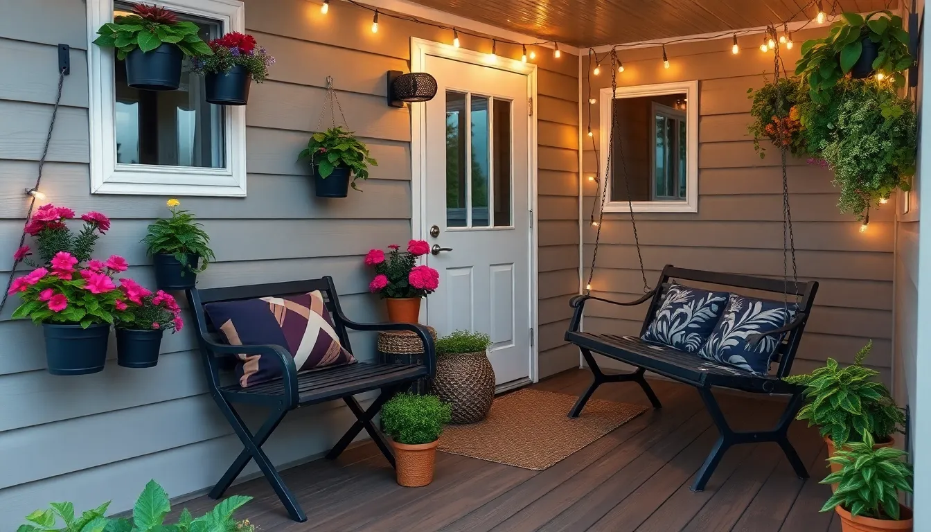 25 Mobile Home Front Porch Ideas That'll Transform Your Entrance on Any Budget 10 25 Mobile Home Front Porch Ideas That'll Transform Your Entrance on Any Budget 9