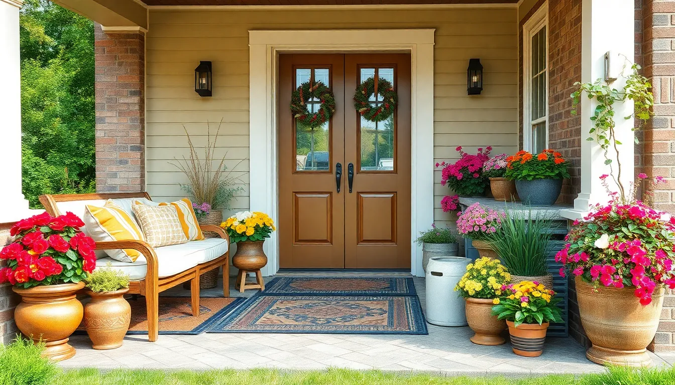 50 Stunning Open Front Porch Ideas to Transform Your Home's Curb Appeal 10 50 Stunning Open Front Porch Ideas to Transform Your Home's Curb Appeal 9