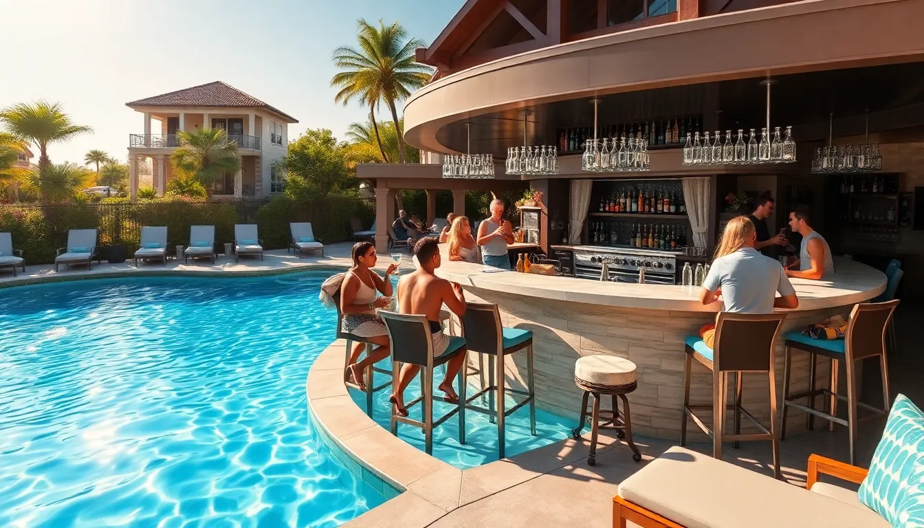 25 Stunning Outdoor Patio Bar Ideas to Transform Your Backyard Into Paradise 10 25 Stunning Outdoor Patio Bar Ideas to Transform Your Backyard Into Paradise 9