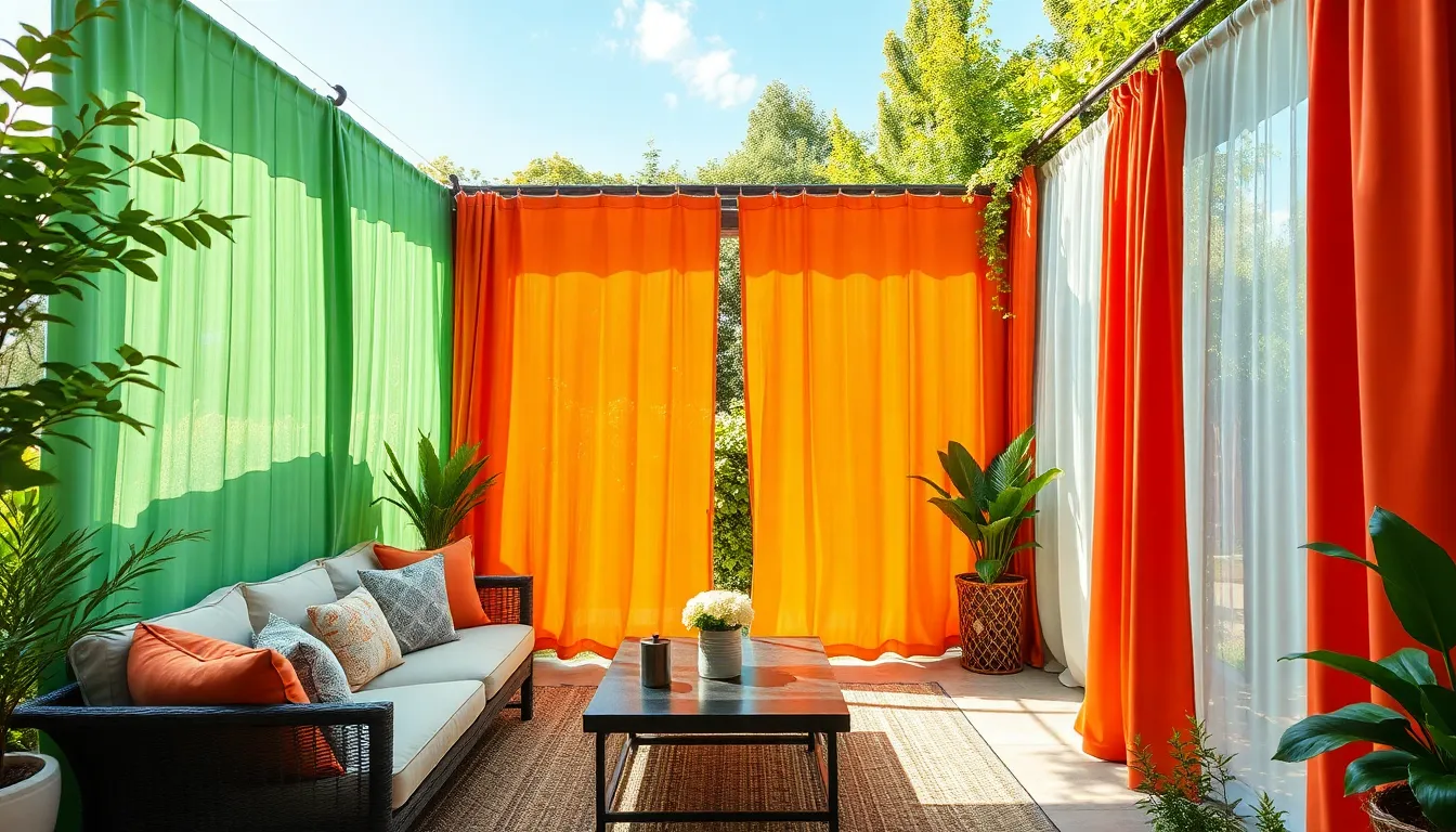 25 Stunning Outdoor Patio Curtains Ideas to Transform Your Space 10 25 Stunning Outdoor Patio Curtains Ideas to Transform Your Space 9