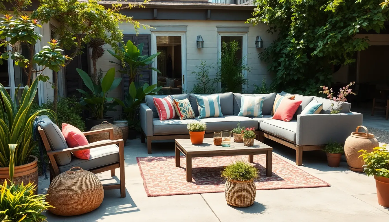 25 Outdoor Patio Furniture Ideas to Transform Your Backyard Into a Stylish Retreat 10 25 Outdoor Patio Furniture Ideas to Transform Your Backyard Into a Stylish Retreat 9