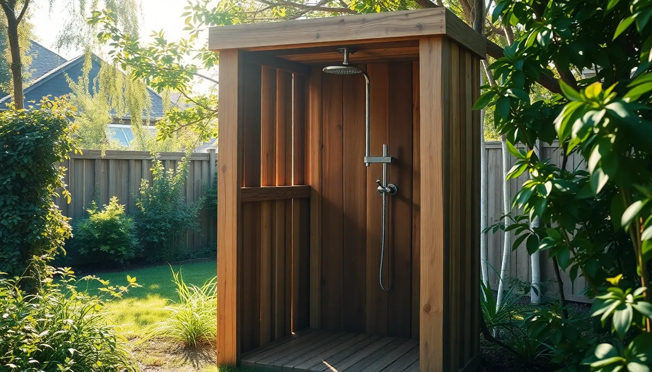 35+ Stunning Outdoor Pool Shower Ideas for Every Budget & Style (2025) 10 35+ Stunning Outdoor Pool Shower Ideas for Every Budget & Style (2025) 9