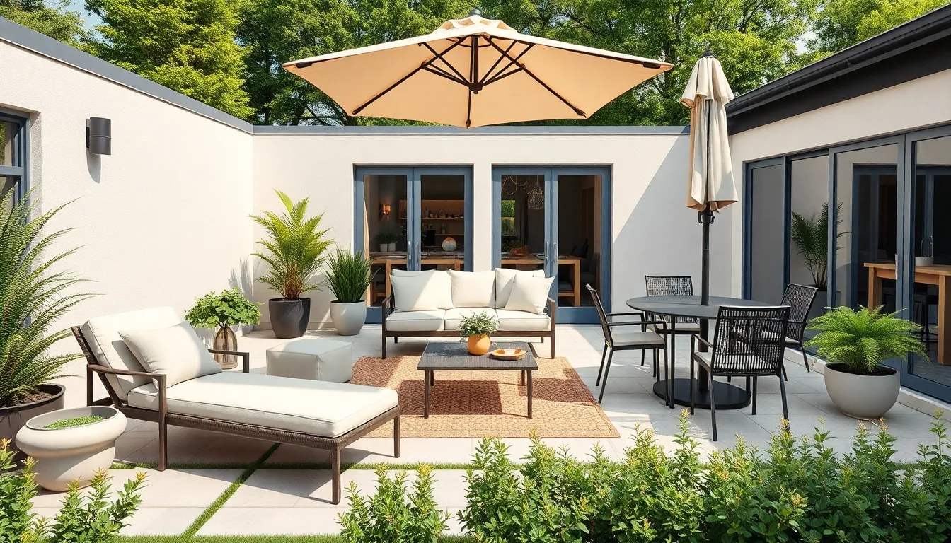 15 Brilliant Patio Furniture Layout Ideas to Transform Your Outdoor Space 10 15 Brilliant Patio Furniture Layout Ideas to Transform Your Outdoor Space 9