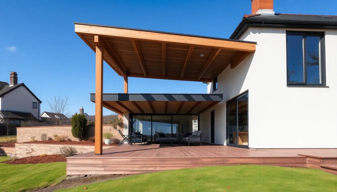 12 Stunning Patio Roof Ideas Attached to House That Add Value & Style 10 12 Stunning Patio Roof Ideas Attached to House That Add Value & Style 9