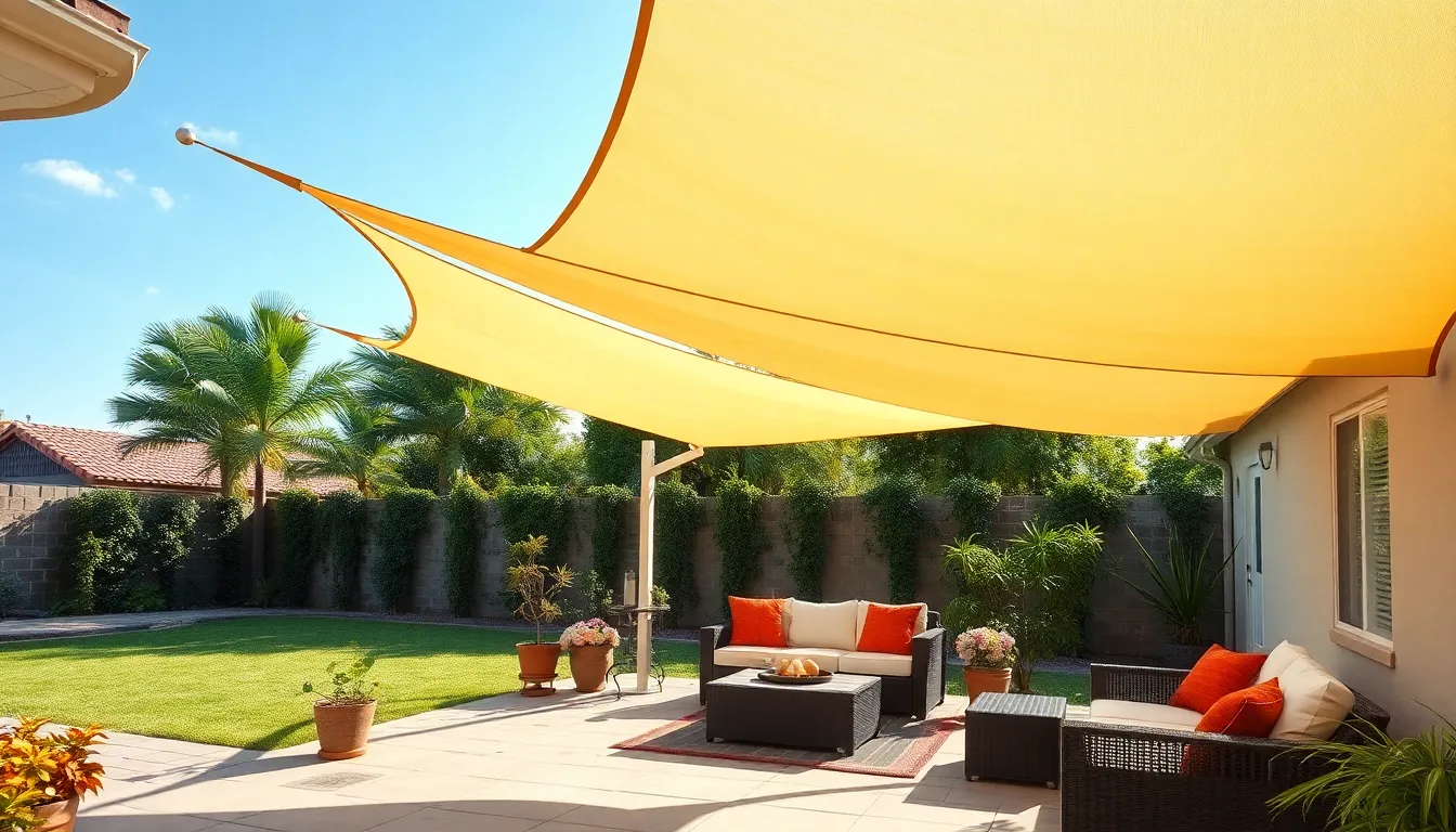 15 Creative Patio Sail Shade Ideas to Transform Your Outdoor Space in 2025 10 15 Creative Patio Sail Shade Ideas to Transform Your Outdoor Space in 2025 9