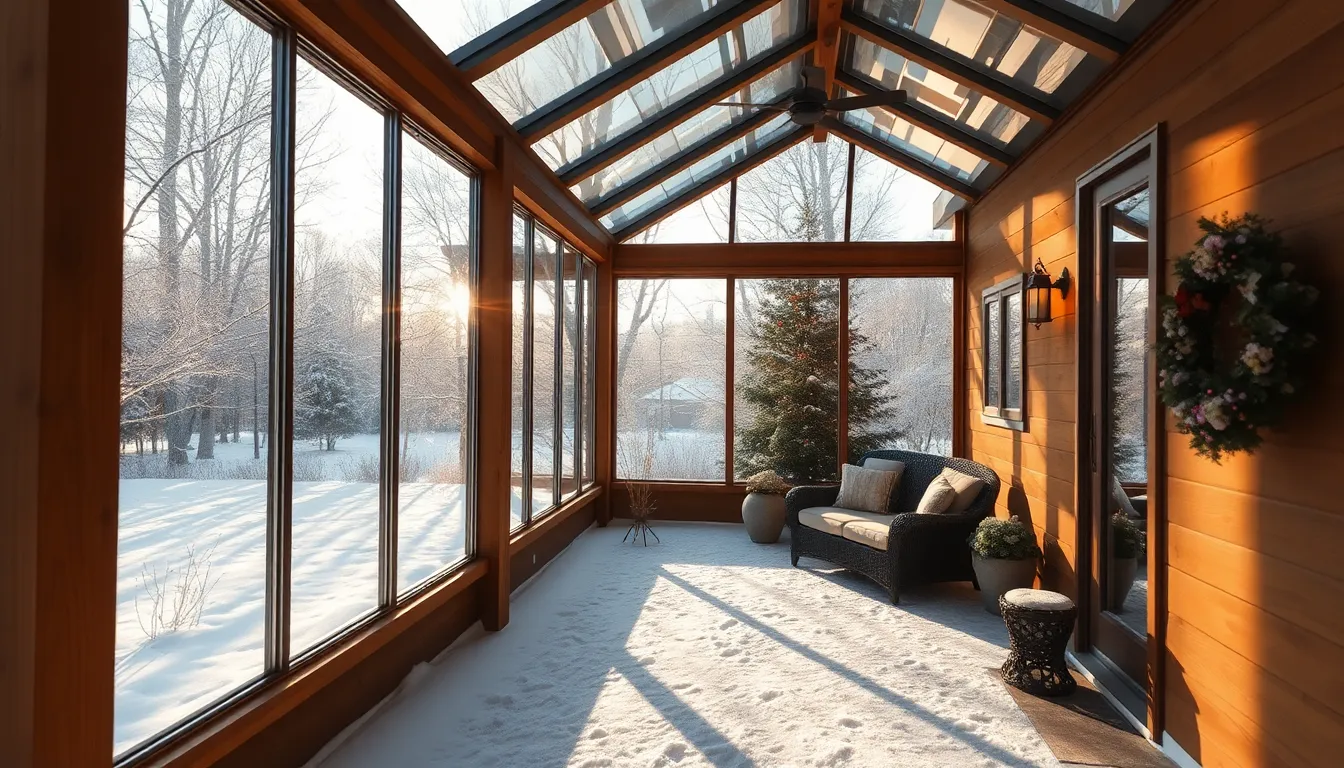 15 Cozy Porch Enclosure Ideas for Winter That'll Keep You Warm All Season 10 15 Cozy Porch Enclosure Ideas for Winter That'll Keep You Warm All Season 9