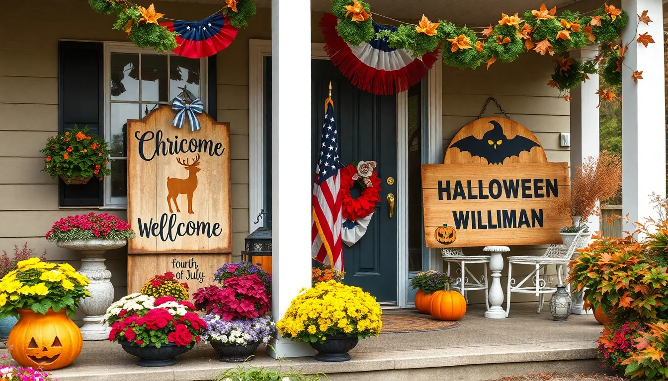 25 Porch Welcome Signs Ideas to Transform Your Front Door in 2025 10 25 Porch Welcome Signs Ideas to Transform Your Front Door in 2025 9