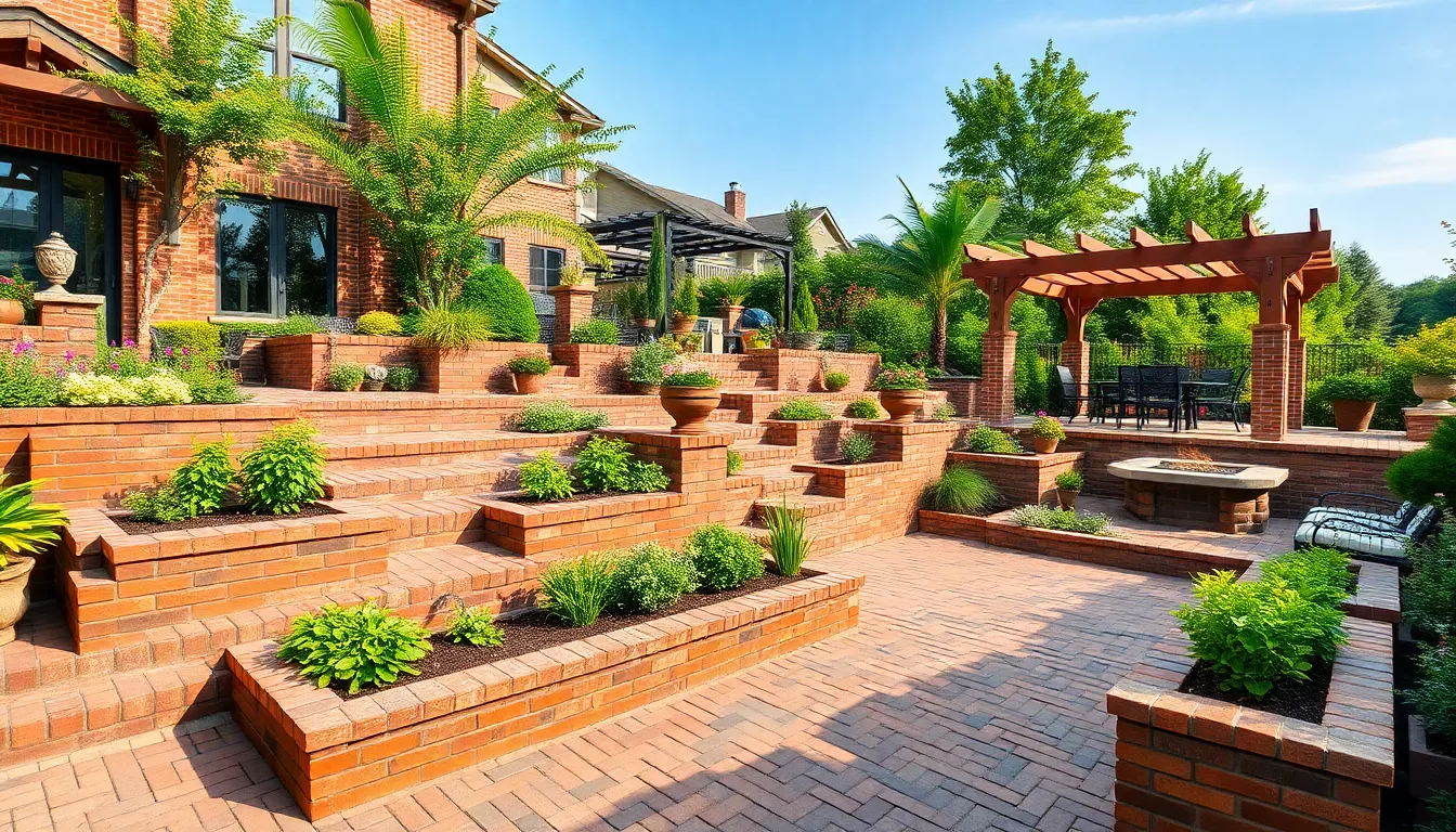 25 Stunning Red Brick Patio Ideas That Will Transform Your Backyard in 2025 9