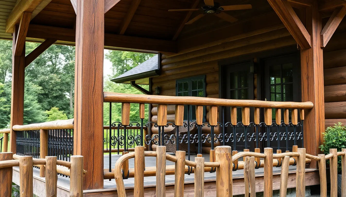 27 Rustic Front Porch Ideas That'll Transform Your Home's Curb Appeal 10 27 Rustic Front Porch Ideas That'll Transform Your Home's Curb Appeal 9