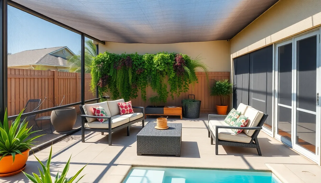 25 Stunning Screened Pool Patio Ideas to Transform Your Backyard Into a Paradise 10 25 Stunning Screened Pool Patio Ideas to Transform Your Backyard Into a Paradise 9
