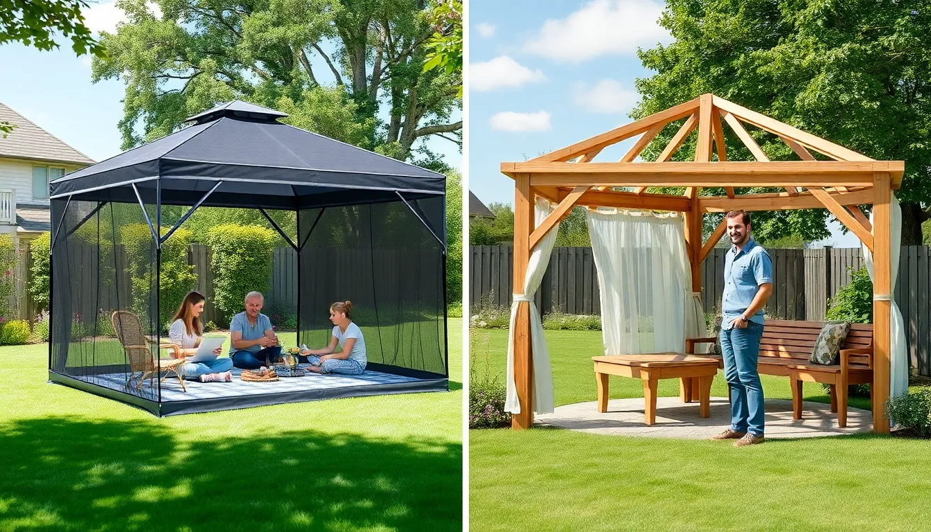 25 Stunning Screened Gazebo Ideas to Transform Your Backyard Into an Outdoor Oasis 9