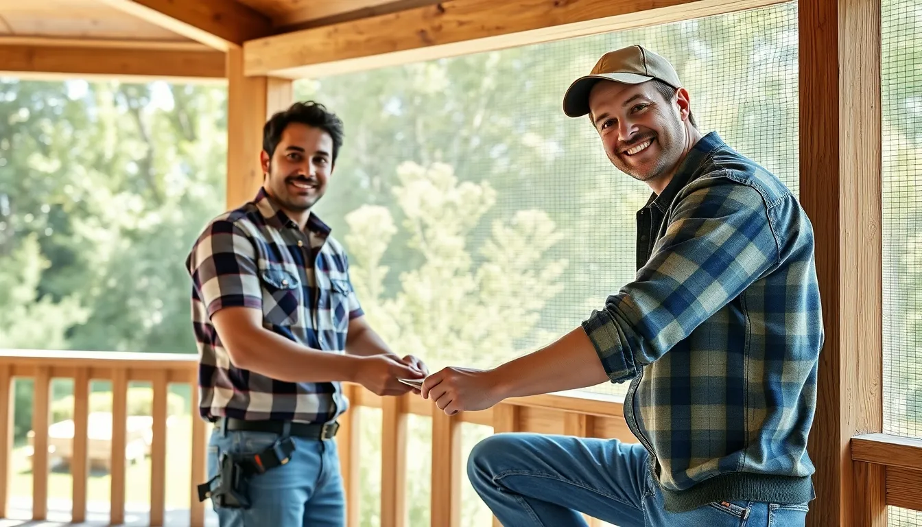 27 Screened In Front Porch Ideas That'll Transform Your Home (2025 Guide) 10 27 Screened In Front Porch Ideas That'll Transform Your Home (2025 Guide) 9