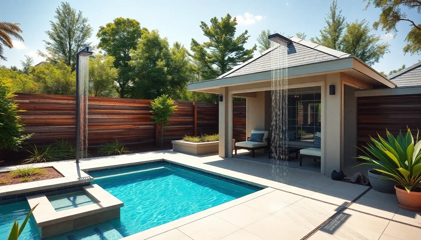25 Creative Shed Pool House Ideas to Transform Your Backyard Into a Luxury Oasis 10 25 Creative Shed Pool House Ideas to Transform Your Backyard Into a Luxury Oasis 9