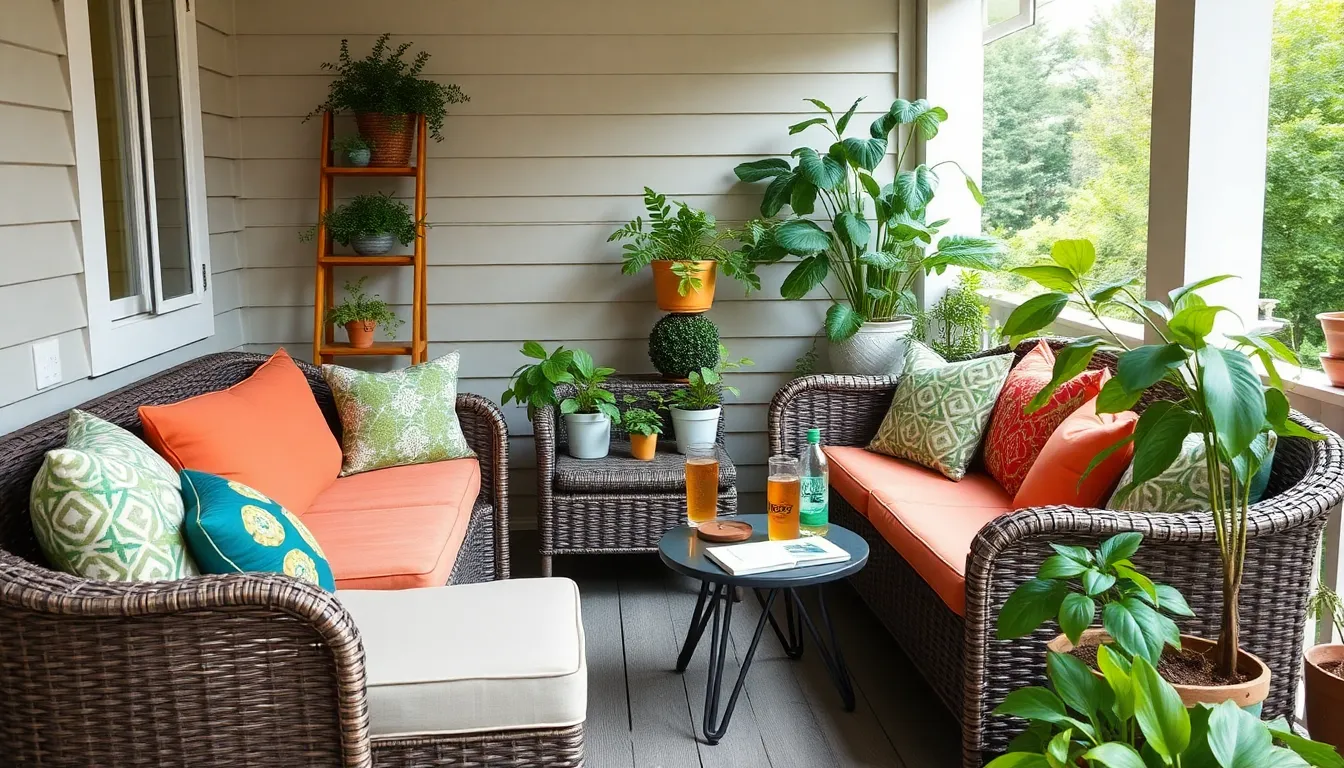 25 Small Porch Furniture Ideas That Maximize Your Outdoor Space (2025 Guide) 10 25 Small Porch Furniture Ideas That Maximize Your Outdoor Space (2025 Guide) 9