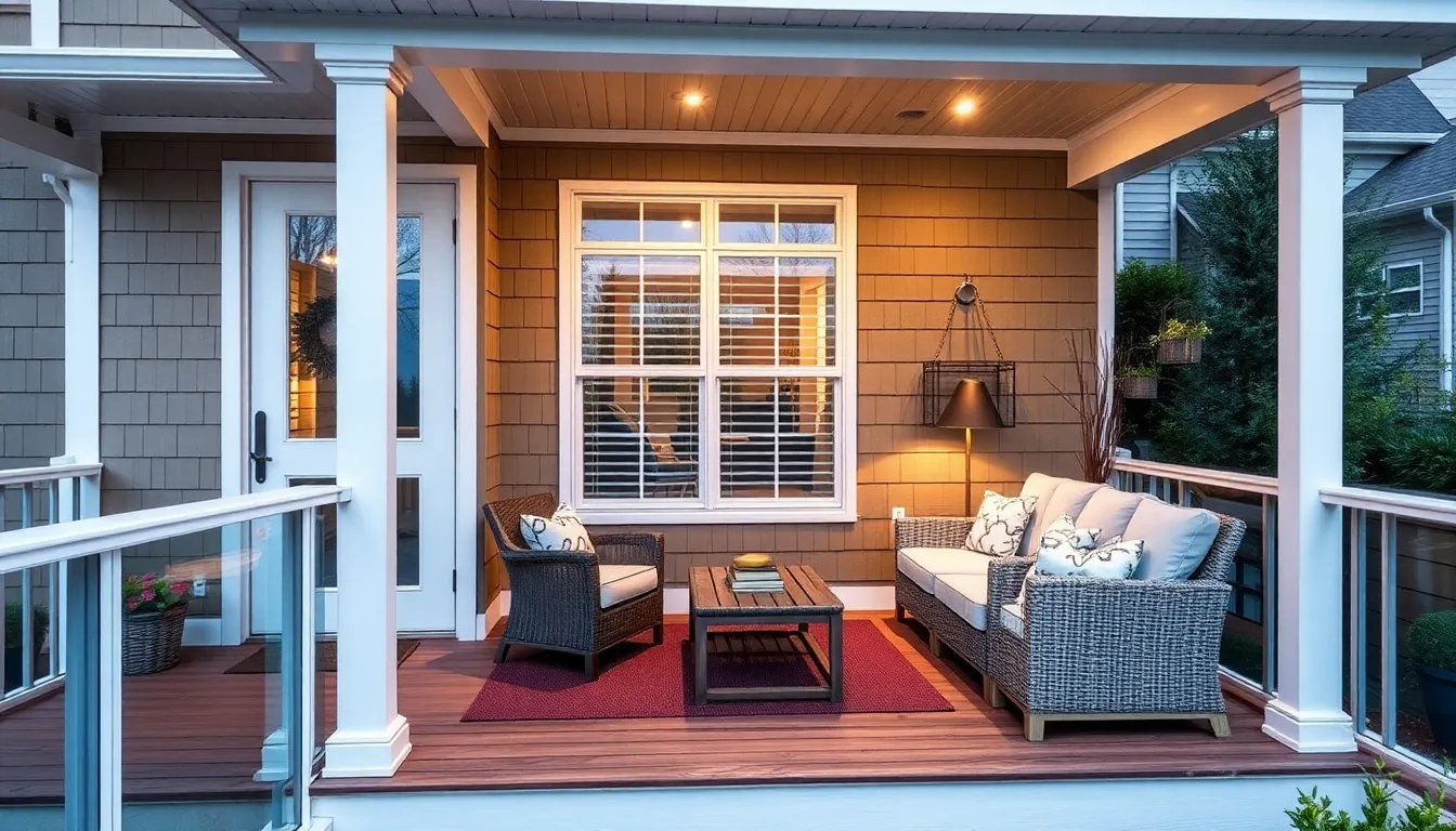 25 Stunning Trex Front Porch Ideas That'll Transform Your Home's Curb Appeal 10 25 Stunning Trex Front Porch Ideas That'll Transform Your Home's Curb Appeal 9
