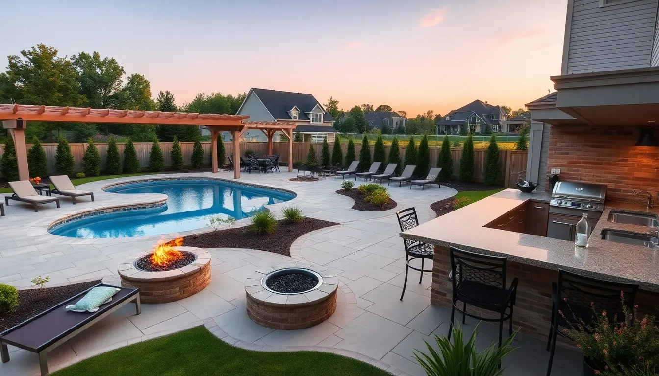 27 Above Ground Pool Landscape Ideas That Transform Your Backyard Into a Resort 12 27 Above Ground Pool Landscape Ideas That Transform Your Backyard Into a Resort 11