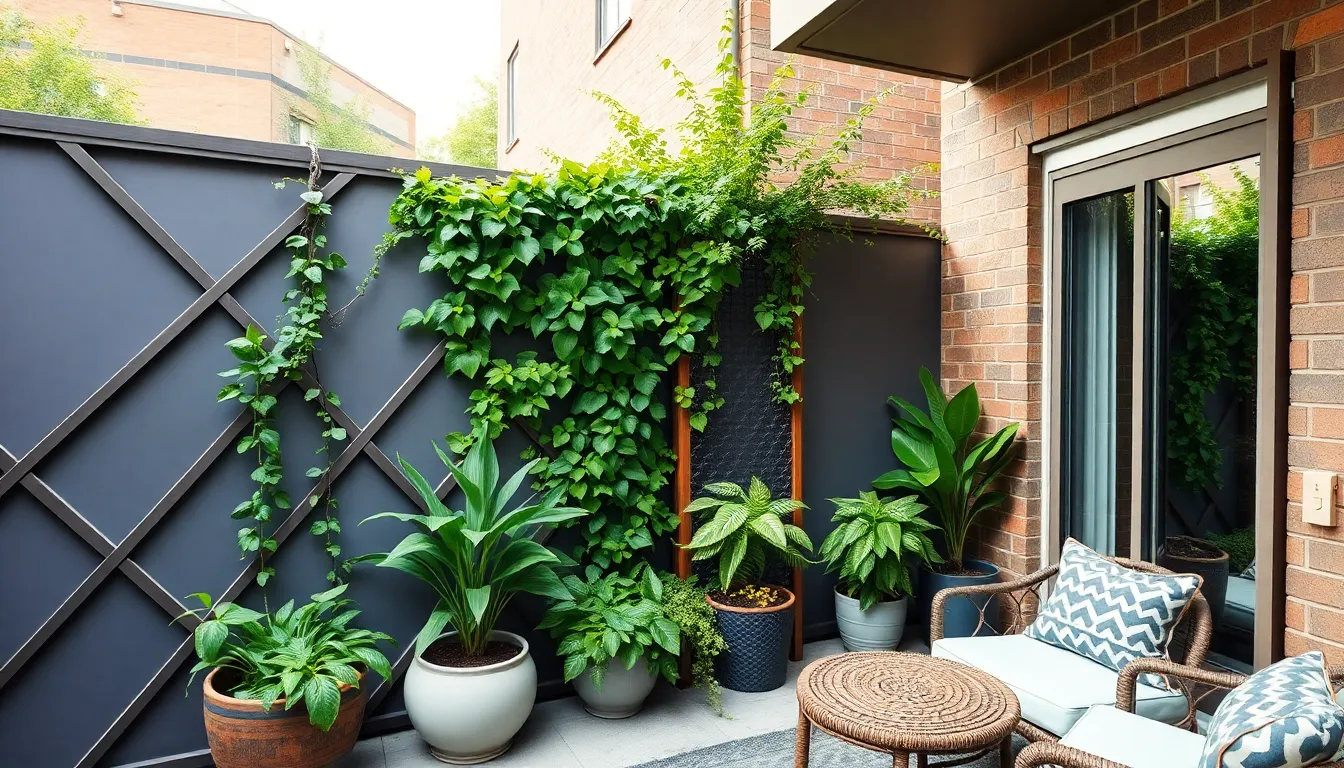 10 Genius Apartment Patio Privacy Ideas That Won't Break Your Lease (or Budget!) 11