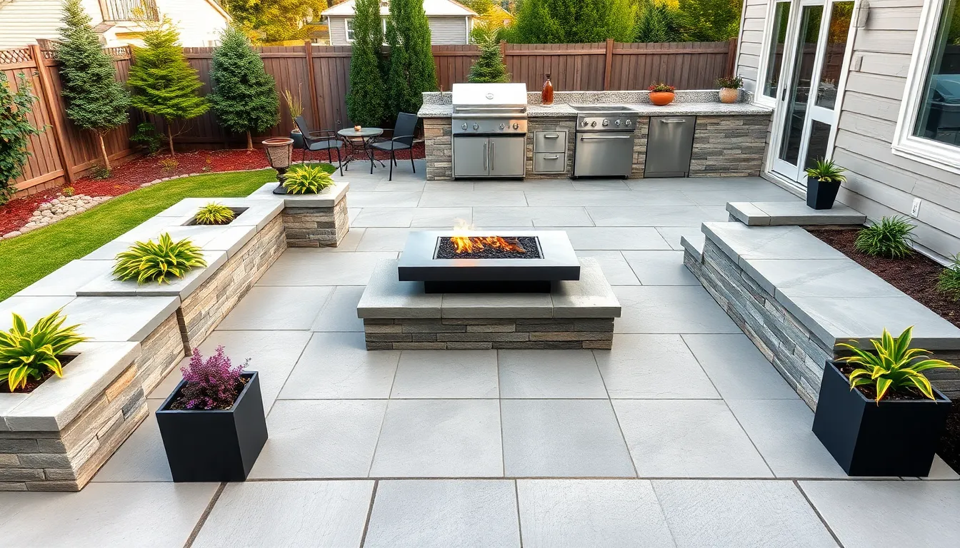 25 Stunning Backyard Cement Patio Ideas That Transform Your Outdoor Space 12 25 Stunning Backyard Cement Patio Ideas That Transform Your Outdoor Space 11