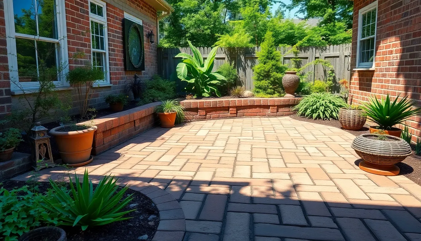 25 Stunning Brick Patio Ideas for Backyards That Will Transform Your Outdoor Space 12 25 Stunning Brick Patio Ideas for Backyards That Will Transform Your Outdoor Space 11