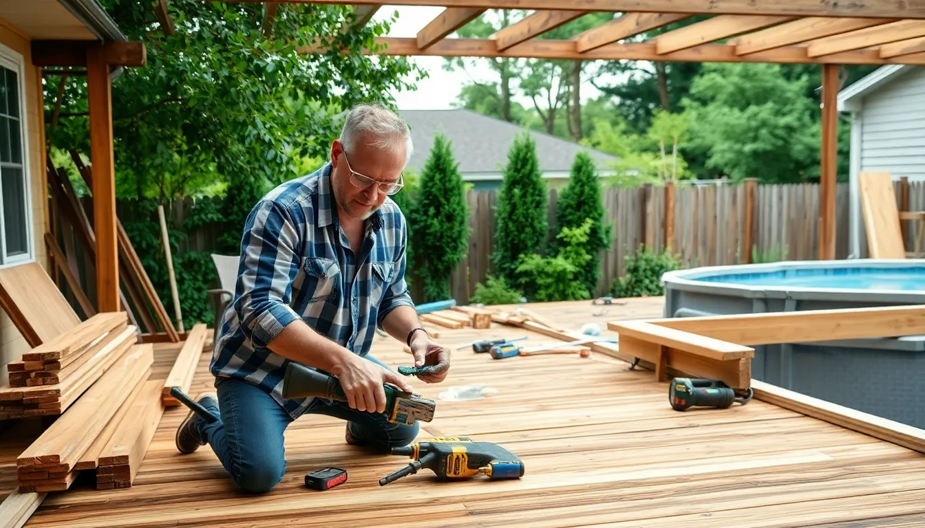 15 Cheap Pool Deck Ideas That Look Expensive (Under $500!) 12 15 Cheap Pool Deck Ideas That Look Expensive (Under $500!) 11
