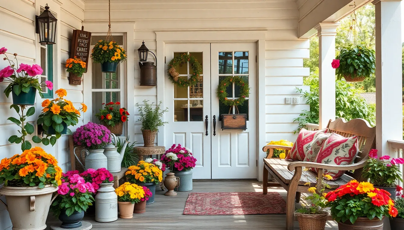 25 Charming Cottage Front Porch Ideas to Transform Your Home's Curb Appeal 12 25 Charming Cottage Front Porch Ideas to Transform Your Home's Curb Appeal 11