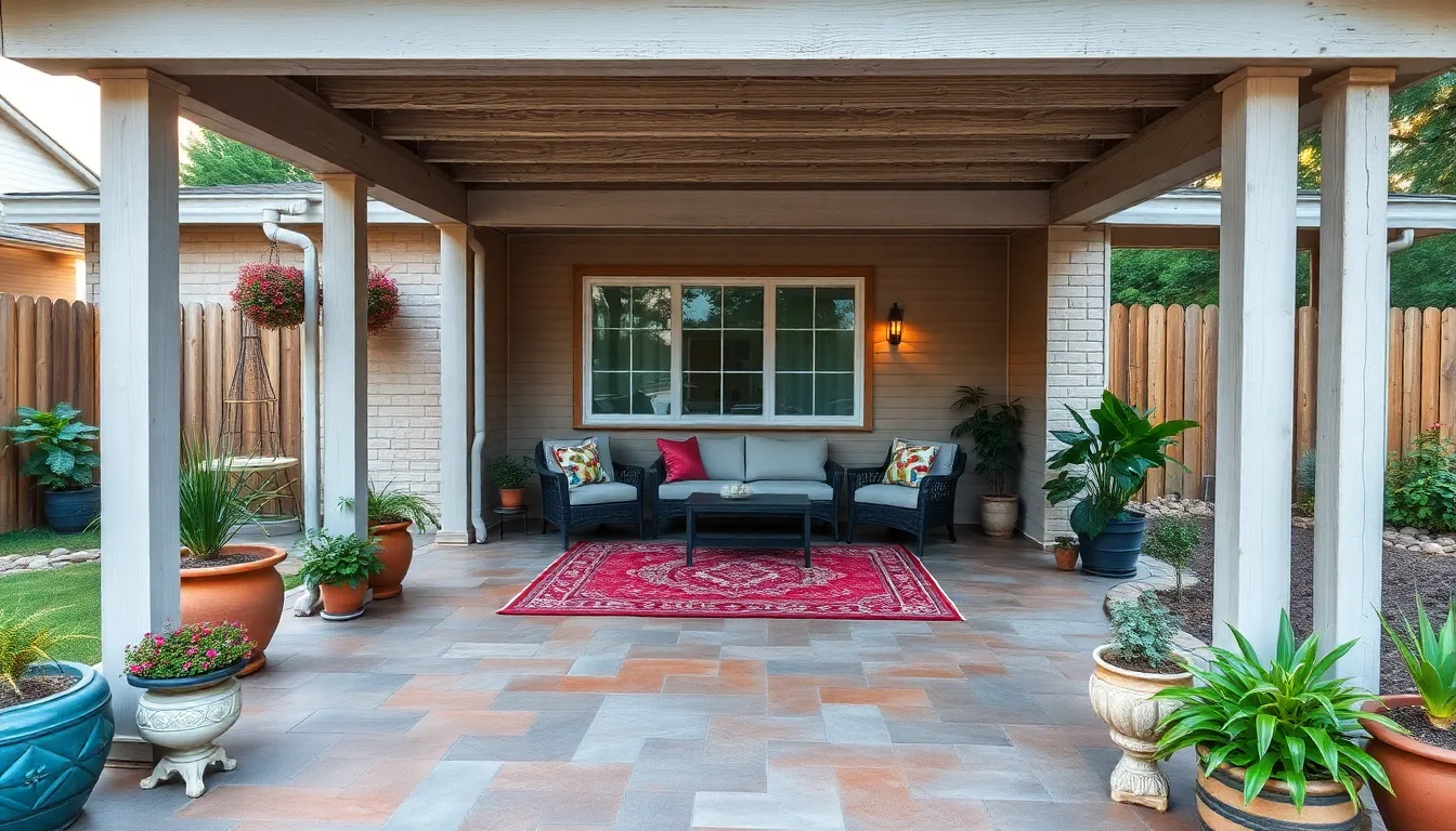 21 Covered Patio Ideas on a Budget That Look Expensive (Under $500!) 12 21 Covered Patio Ideas on a Budget That Look Expensive (Under $500!) 11