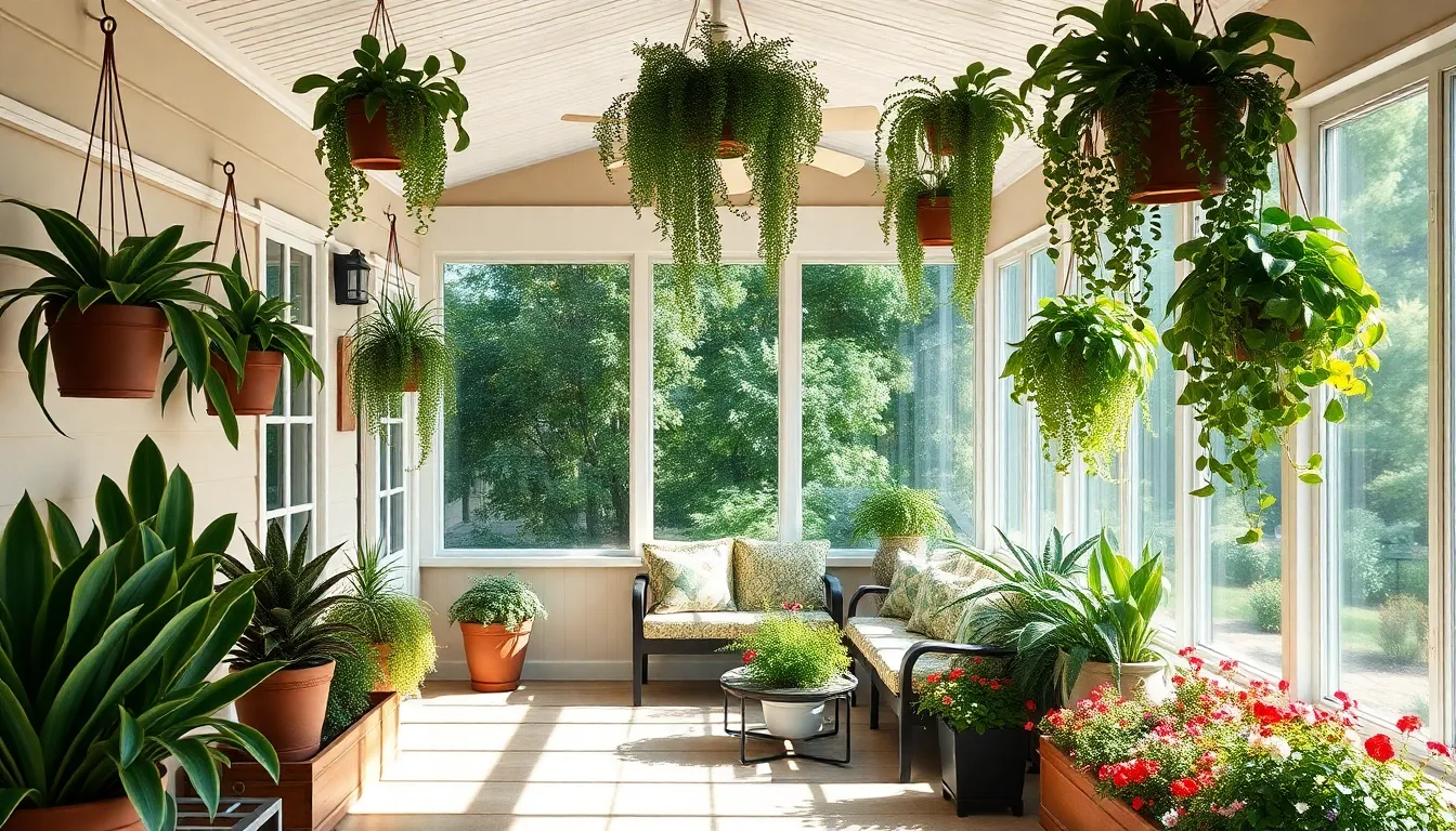 25 Stunning Enclosed Back Porch Ideas to Transform Your Outdoor Space 12 25 Stunning Enclosed Back Porch Ideas to Transform Your Outdoor Space 11