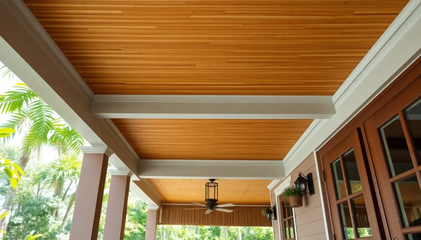 25 Stunning Front Porch Ceiling Ideas That Will Transform Your Home's Curb Appeal 12 25 Stunning Front Porch Ceiling Ideas That Will Transform Your Home's Curb Appeal 11
