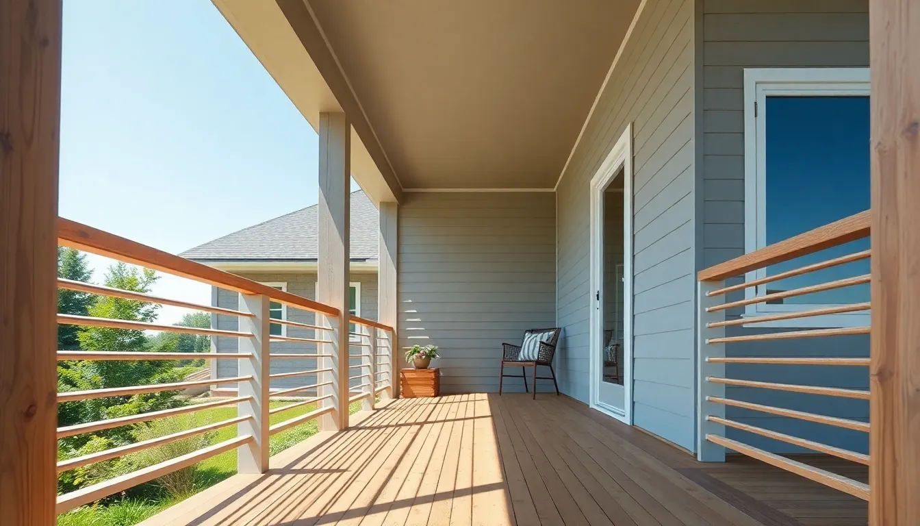 23 Stunning Farmhouse Front Porch Railing Ideas That'll Transform Your Home 12 23 Stunning Farmhouse Front Porch Railing Ideas That'll Transform Your Home 11