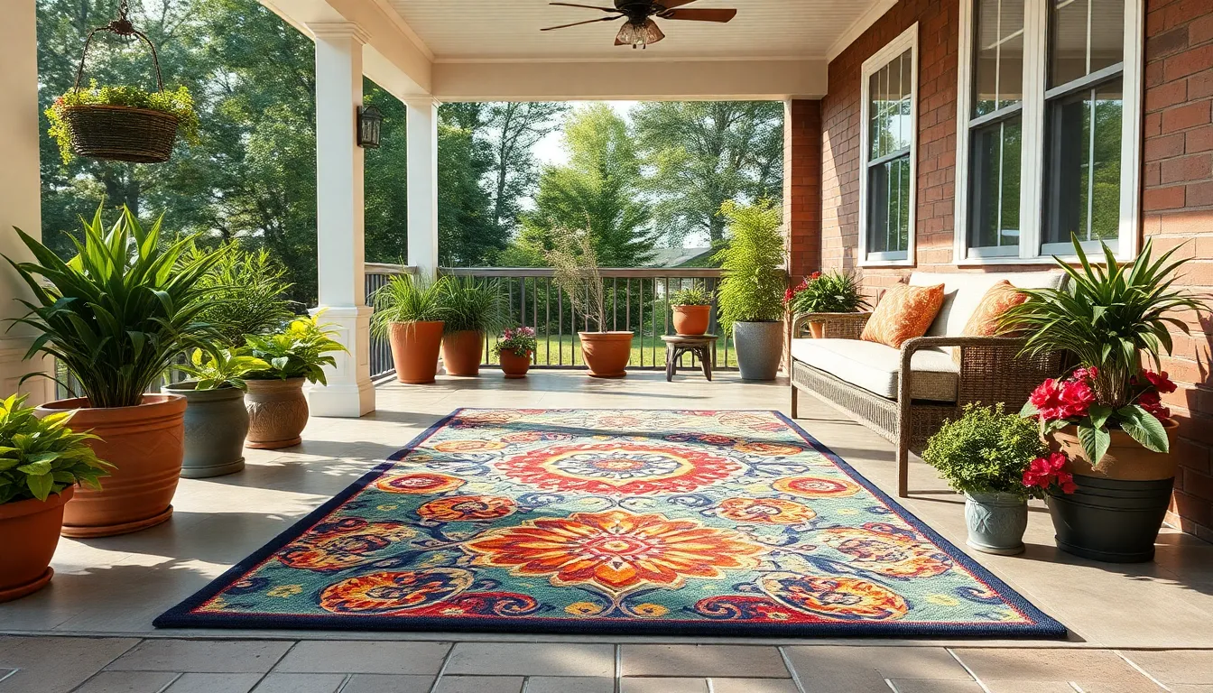 15 Stylish Front Porch Rug Ideas That'll Transform Your Entryway in 2025 12 15 Stylish Front Porch Rug Ideas That'll Transform Your Entryway in 2025 11