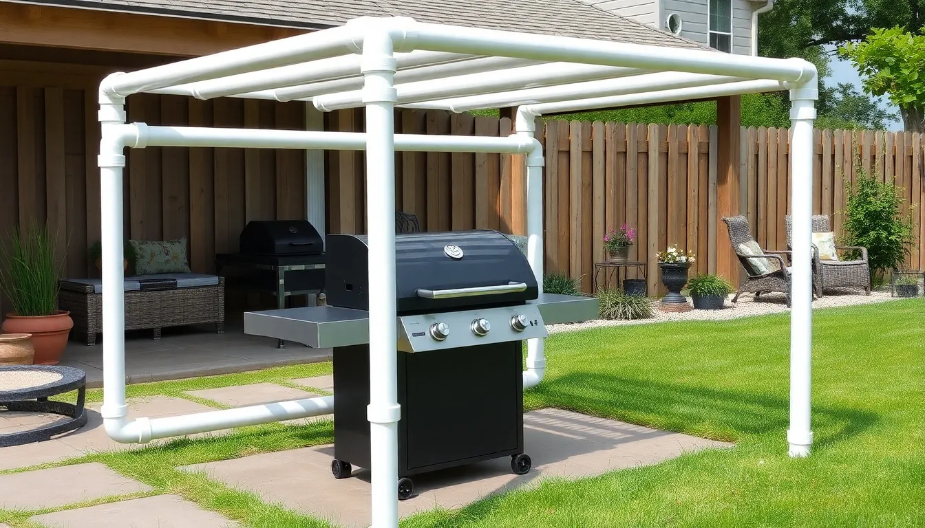 15 Brilliant DIY Grill Cover Ideas to Transform Your Patio on a Budget 12 15 Brilliant DIY Grill Cover Ideas to Transform Your Patio on a Budget 11