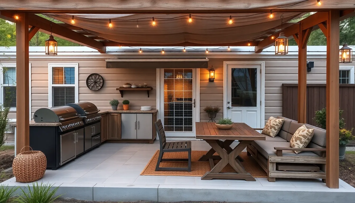 25 Mobile Home Back Porch Ideas That Will Transform Your Outdoor Space 12 25 Mobile Home Back Porch Ideas That Will Transform Your Outdoor Space 11
