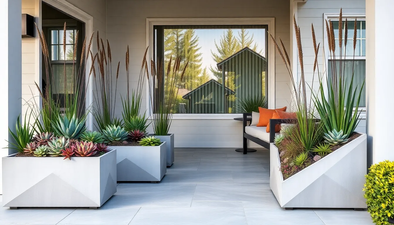 25 Modern Front Porch Ideas That Will Transform Your Home's Curb Appeal 12 25 Modern Front Porch Ideas That Will Transform Your Home's Curb Appeal 11