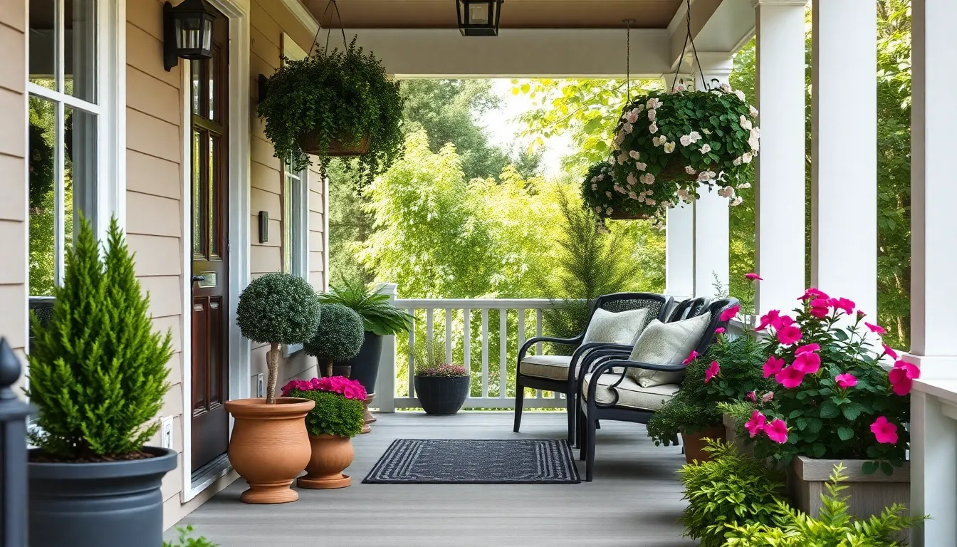 25 Narrow Front Porch Ideas That Maximize Space & Style (2025 Guide) 12 25 Narrow Front Porch Ideas That Maximize Space & Style (2025 Guide) 11