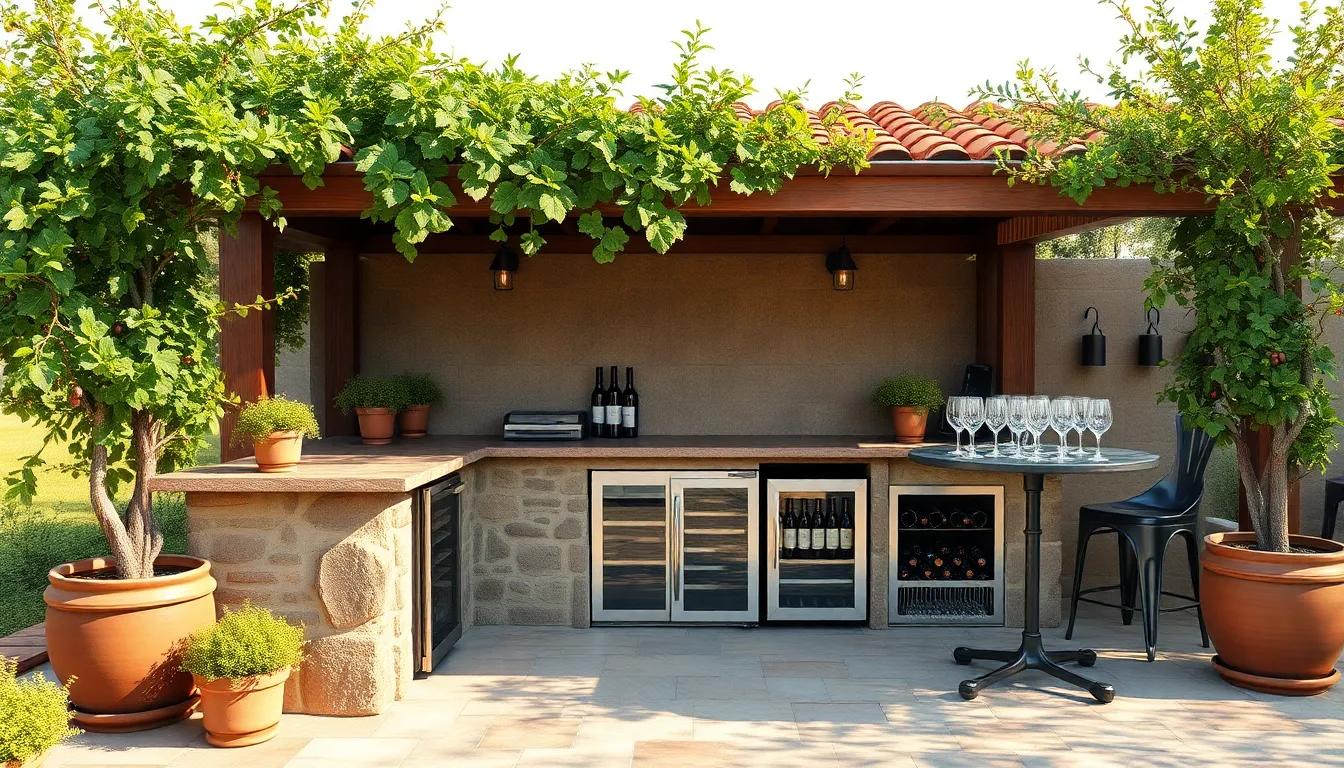 25 Stunning Outdoor Patio Bar Ideas to Transform Your Backyard Into Paradise 12 25 Stunning Outdoor Patio Bar Ideas to Transform Your Backyard Into Paradise 11